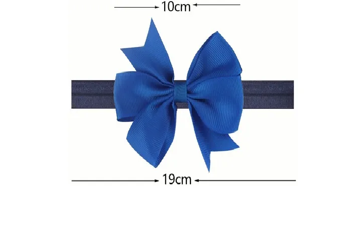 Foto 6 pulgar | Diademas Xtellar Para Bebés Vincha Elastizada Con Moño 20 Colores