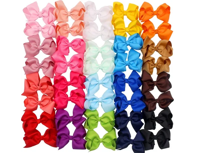 Foto 1 | 40 Xtellar Pinzas Para Niñas Bebé Lazos, Pinzas Pelo Niña