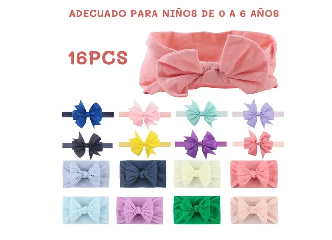 Foto 2 | 16 Xtellar Piezas Diademas De Lazo