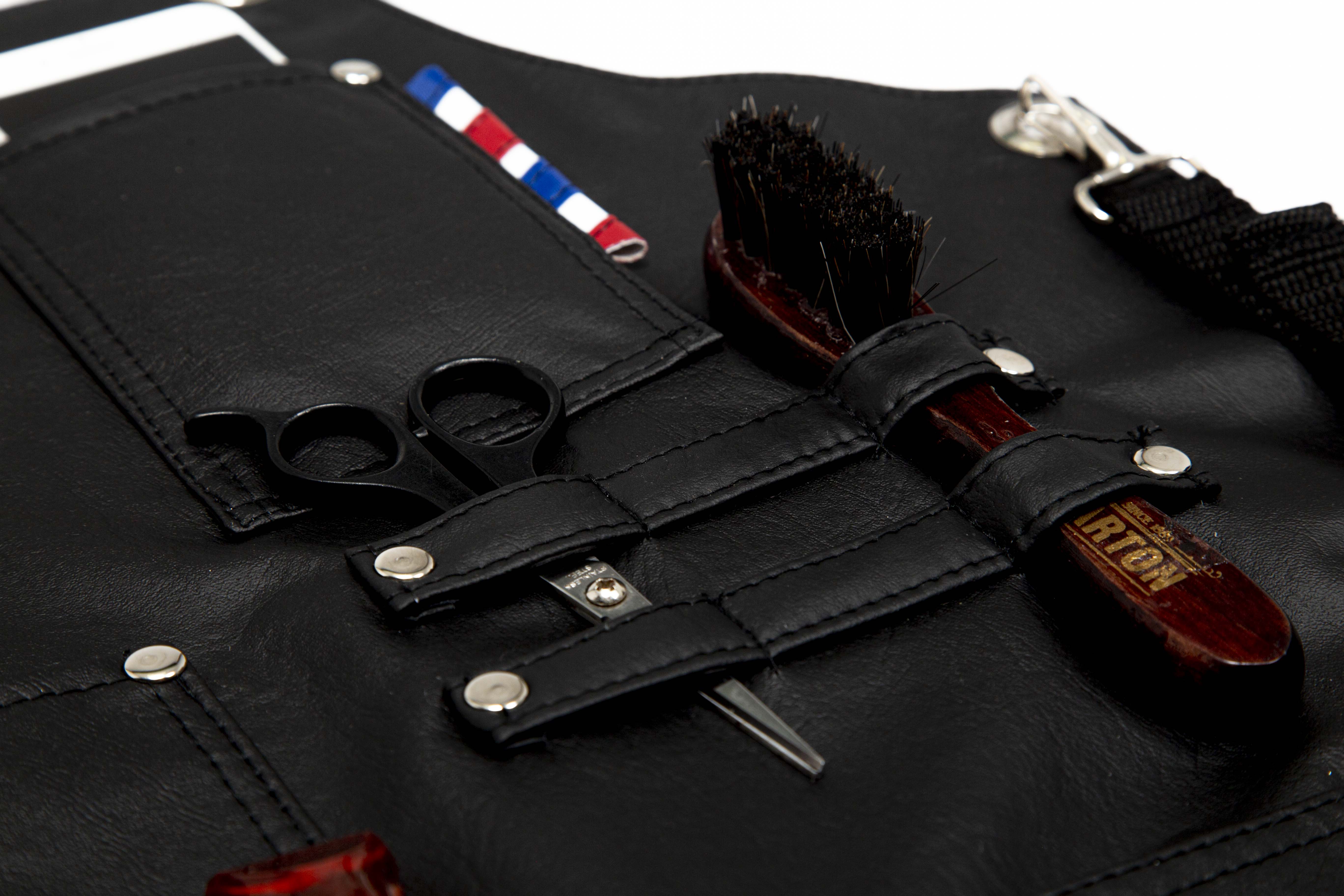 Foto 5 pulgar | Mandil P/dama Barber Mini Lady Smoke Vinypiel