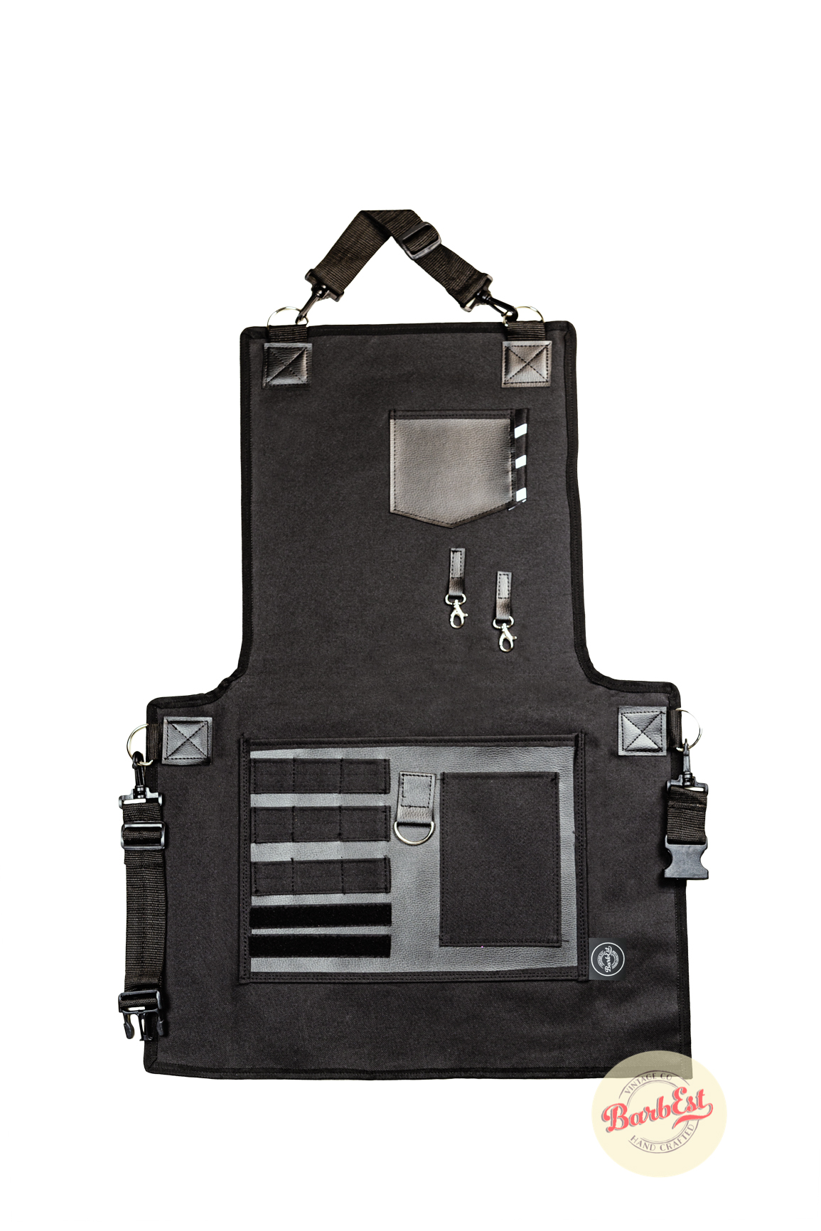 Foto 2 pulgar | Mandil Cover Barbest New York Black Poliester