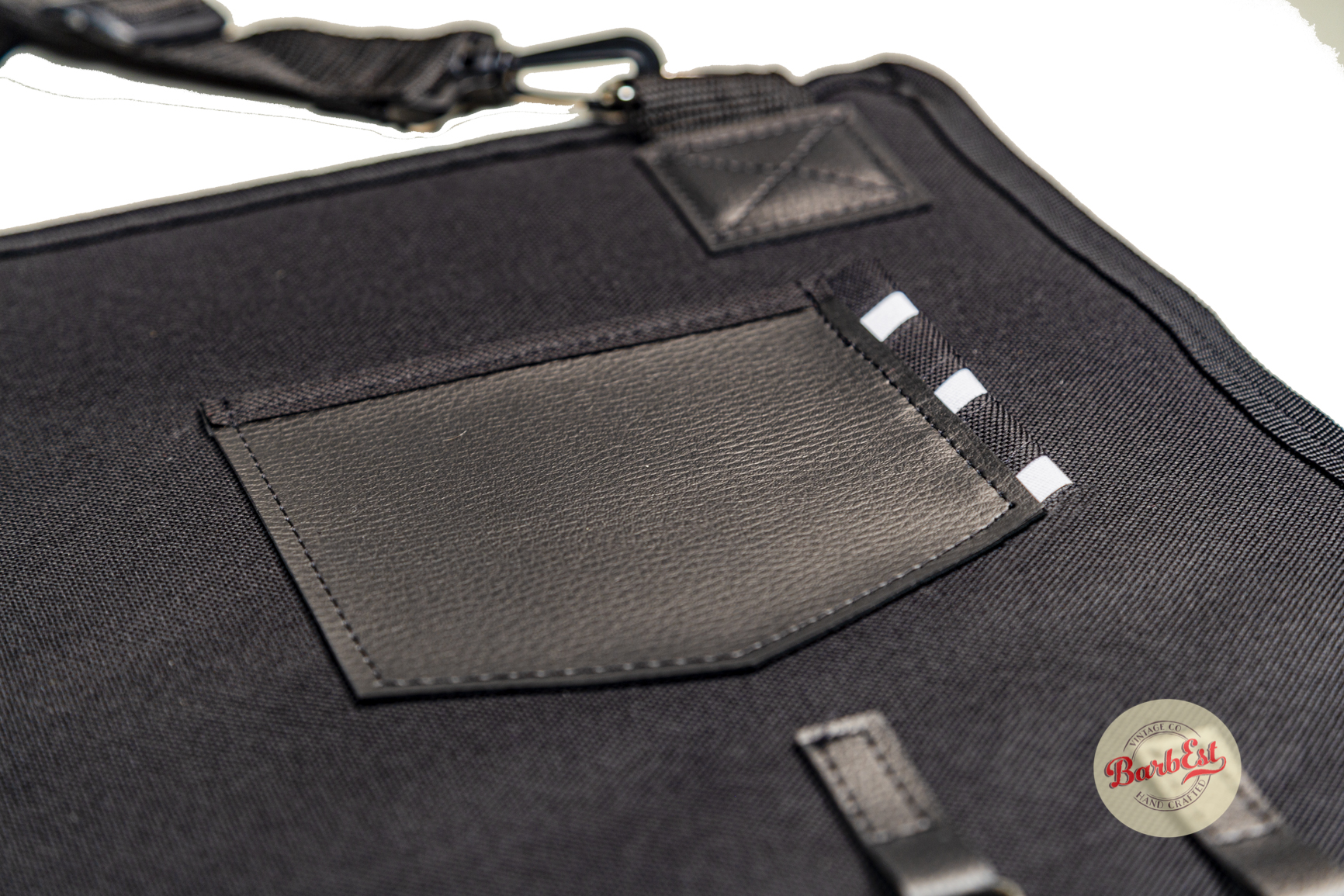 Foto 4 pulgar | Mandil Cover Barbest New York Black Poliester
