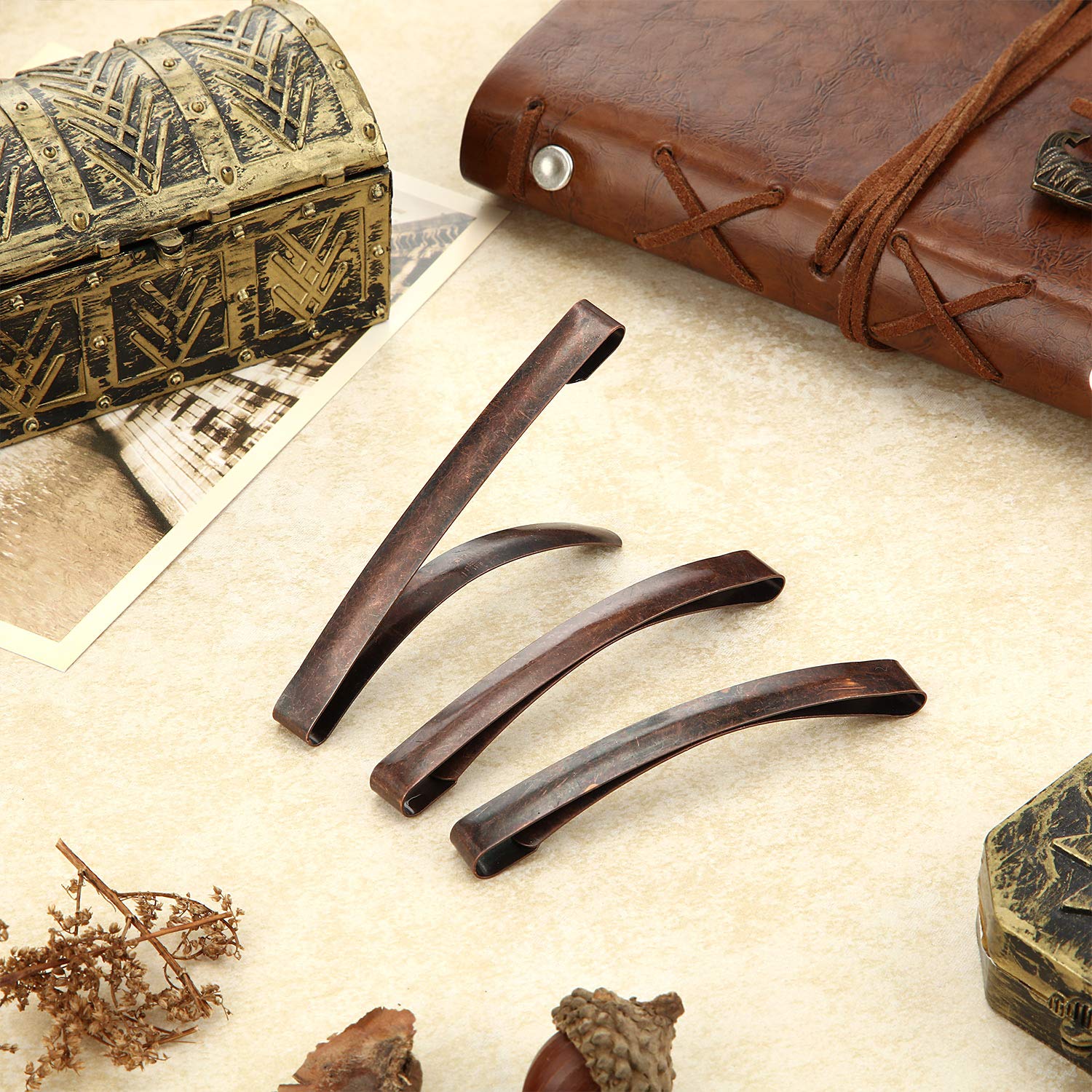 Foto 2 | Pinza Para El Pelo Antideslizante De Metal Con Centro Abierto Hotop De Barrettes, 30 Unidades - Venta Internacional.