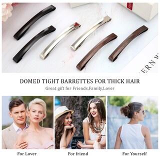 Foto 5 | Pinza Para El Pelo Antideslizante De Metal Con Centro Abierto Hotop De Barrettes, 30 Unidades - Venta Internacional.