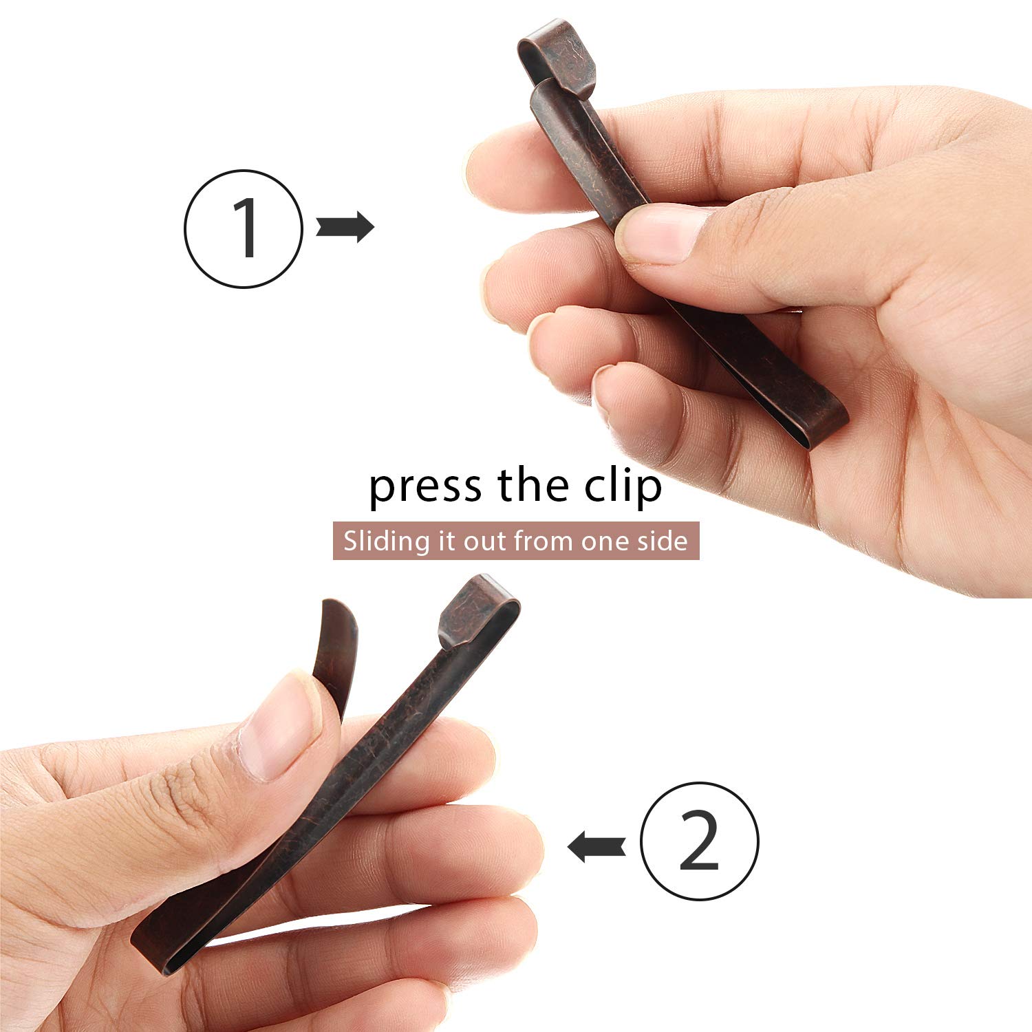 Foto 6 | Pinza Para El Pelo Antideslizante De Metal Con Centro Abierto Hotop De Barrettes, 30 Unidades - Venta Internacional.
