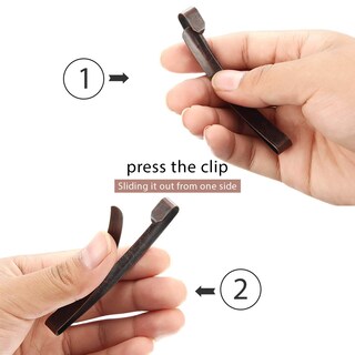 Foto 6 | Pinza Para El Pelo Antideslizante De Metal Con Centro Abierto Hotop De Barrettes, 30 Unidades - Venta Internacional.
