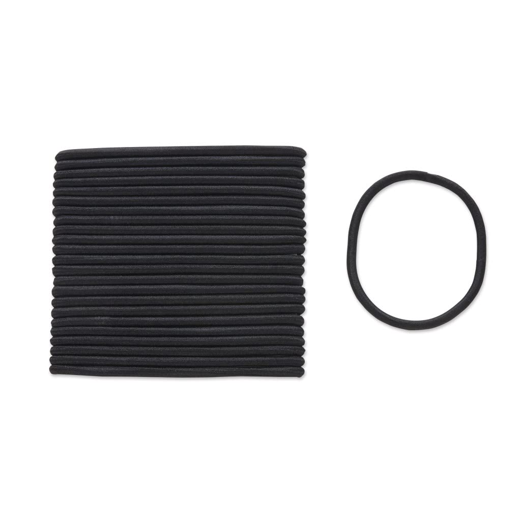Foto 3 pulgar | Hair Elastics Scunci Effortless Beauty Para Cabello Grueso, Negro, 24 Unidades - Venta Internacional.