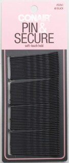 Foto 1 | Bobby Pin Conair Soft-touch Hold Secure Negro 60 Unidades - Venta Internacional.