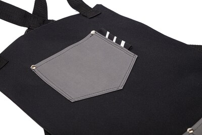 Foto 2 | Mandil Cover Barbero Modelo Texas Navy Black Barbest Co. Color Negro