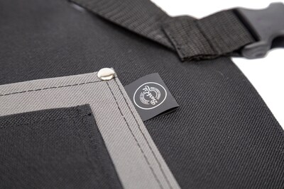 Foto 3 | Mandil Cover Barbero Modelo Texas Navy Black Barbest Co. Color Negro