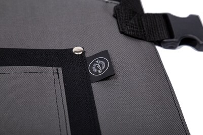 Foto 5 | Mandil P/barbero Modelo Texas Marina Grey De Barbest Co. Color Gris