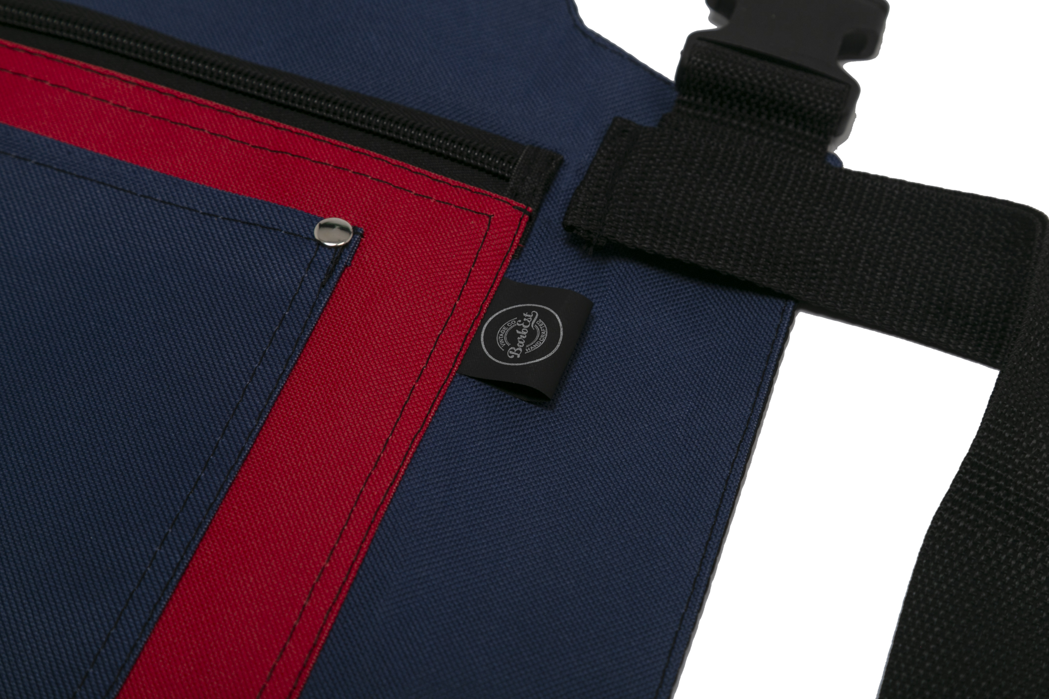 Foto 5 | Mandil Para Barbero Modelo Texas Insignia De Barbest Co. Color Azul