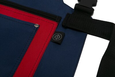 Foto 5 | Mandil Para Barbero Modelo Texas Insignia De Barbest Co. Color Azul