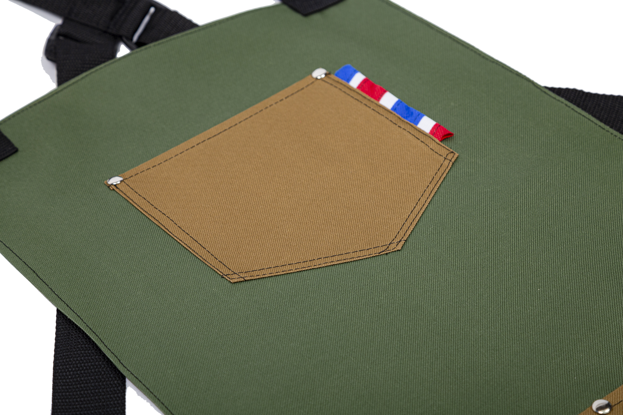 Foto 4 pulgar | Mandil P/barbero Modelo Texas Armada Green De Barbest Co