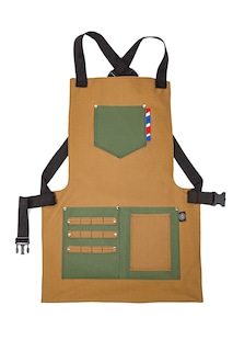 Foto 1 | Mandil P/barbero Modelo Texas Cavalry Khaki De Barbest Co