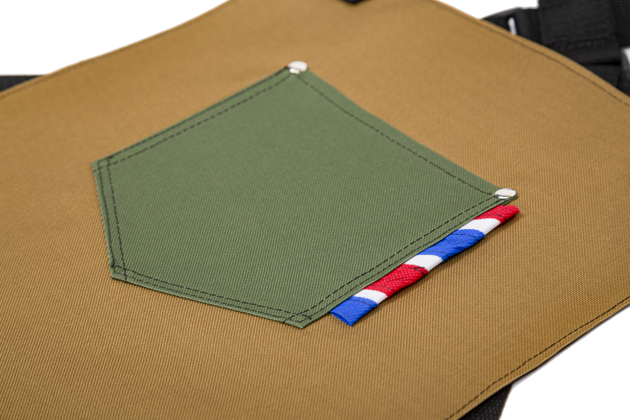 Foto 4 pulgar | Mandil P/barbero Modelo Texas Cavalry Khaki De Barbest Co