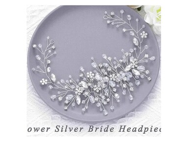 Foto 3 | Tiara Xtellar De Cristal Pedrería Diadema Para El Pelo