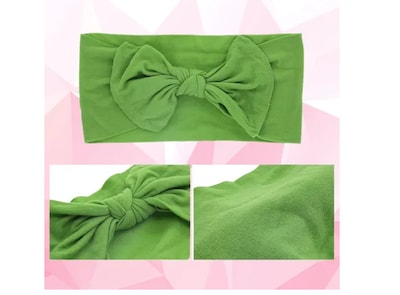 Foto 4 | 17 Xtellar Diademas Lazo Nailon Bebé Bandas Moda Moño Niñas F Color Paquete 1