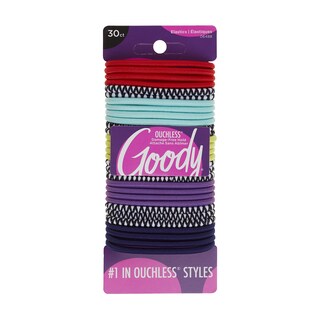 Foto 1 | Hair Elastics Goody Ouchless Braided Neon Tribal 30 Unidades - Venta Internacional.