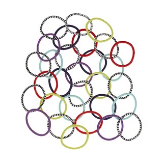Foto 2 | Hair Elastics Goody Ouchless Braided Neon Tribal 30 Unidades - Venta Internacional.