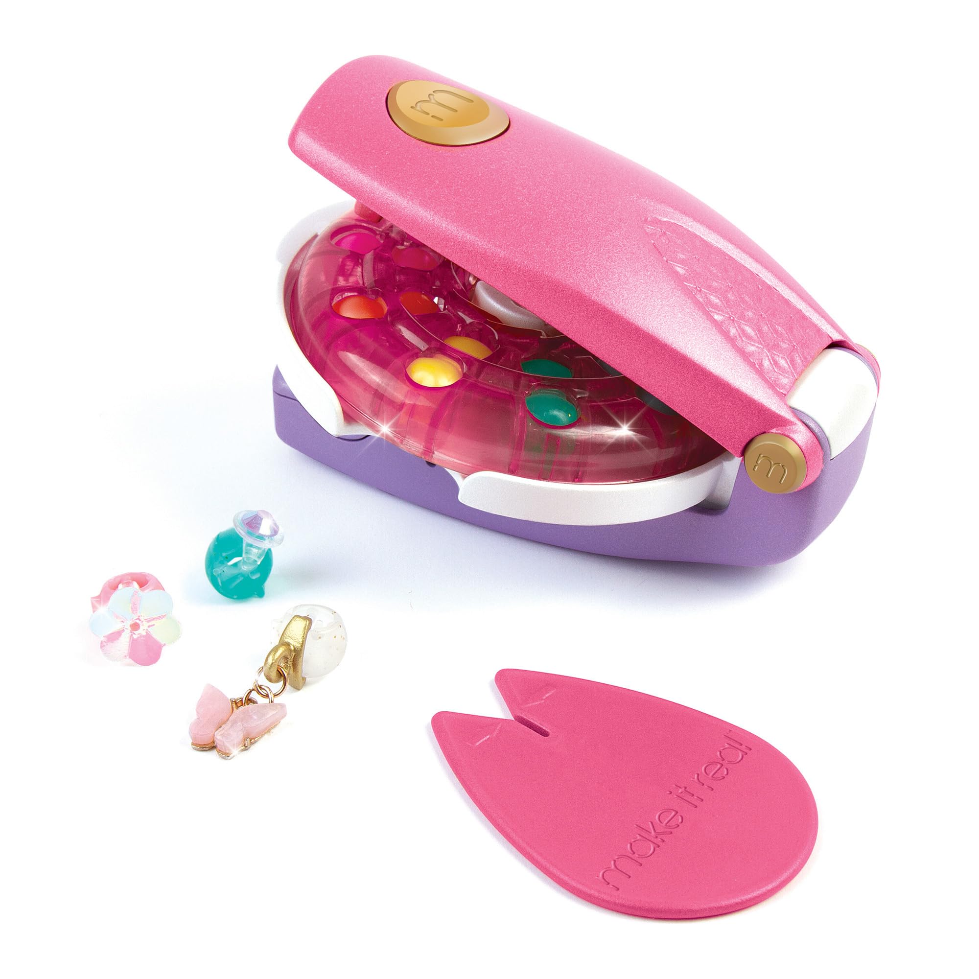 Foto 5 pulgar | Set De Peinado Make It Real Snap N' Glam Con Gemas Reutilizables - Venta Internacional.