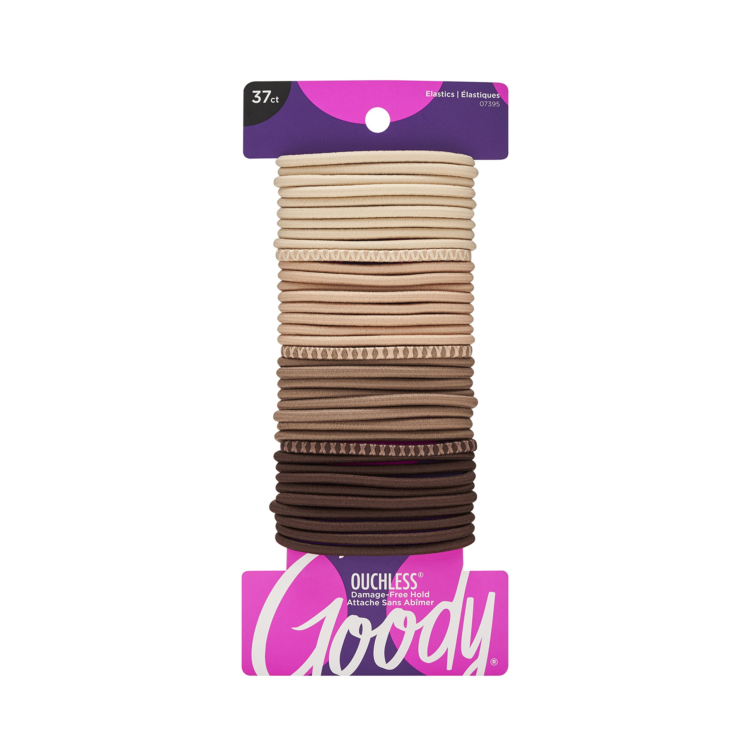 Foto 2 pulgar | Elásticos Para El Cabello Goody Ouchless Blonde 37 Quilates - Venta Internacional.