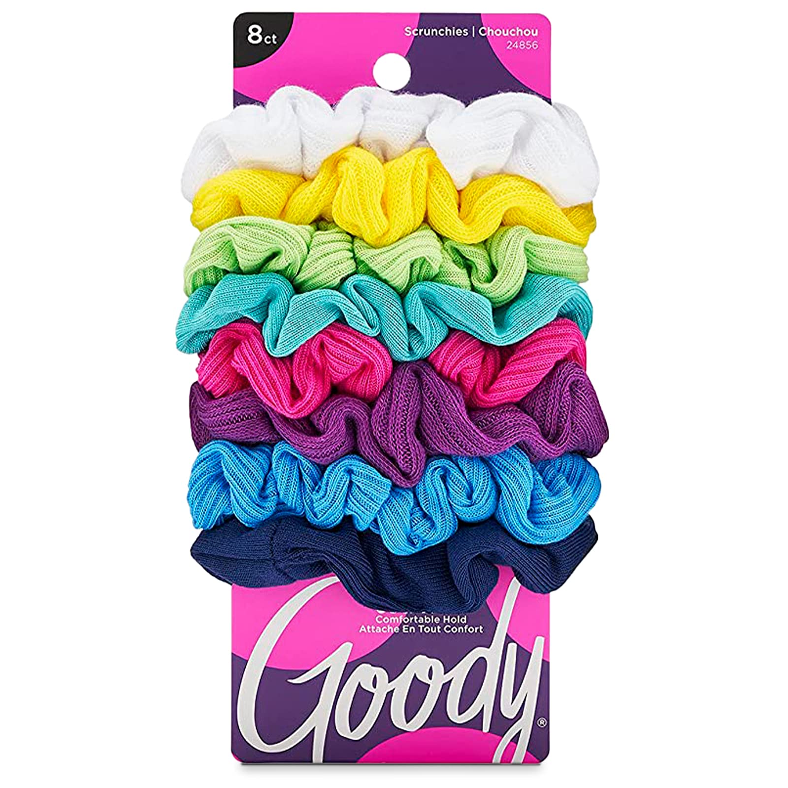 Foto 2 pulgar | Coletero De Pelo Goody Ouchless Para Mujer, 8 Colores Arcoíris, Varios Colores - Venta Internacional.