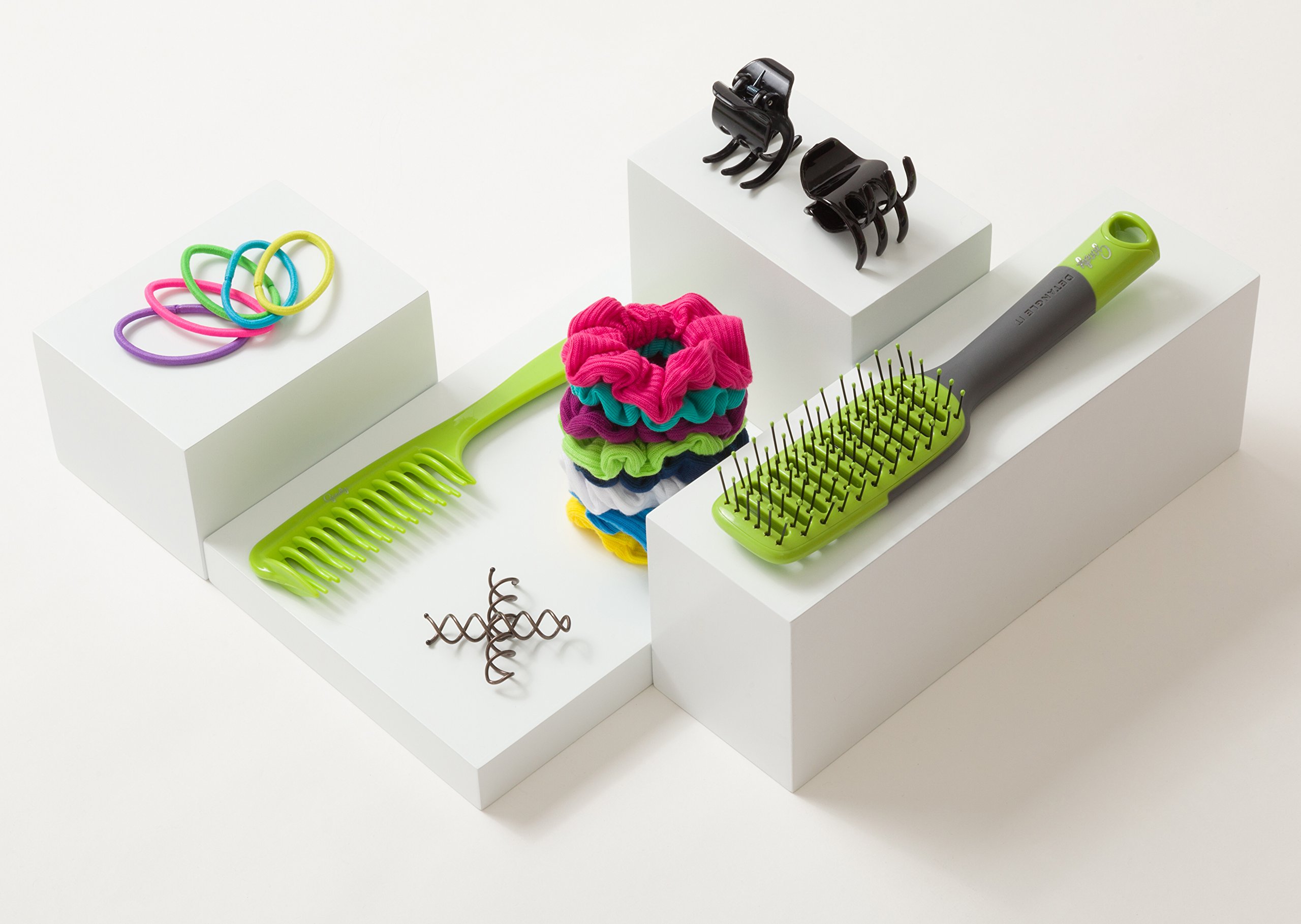 Foto 5 pulgar | Coletero De Pelo Goody Ouchless Para Mujer, 8 Colores Arcoíris, Varios Colores - Venta Internacional.