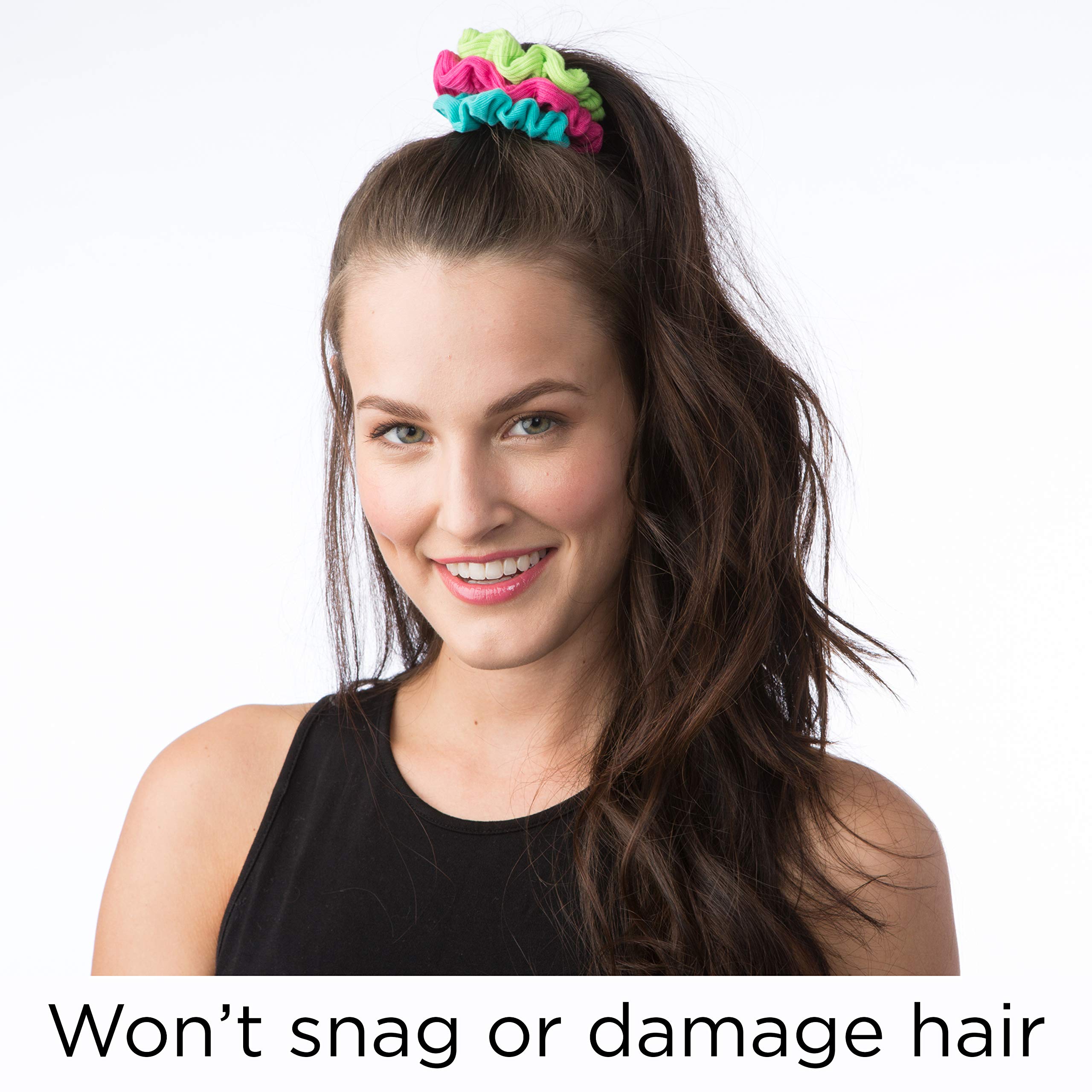 Foto 6 pulgar | Coletero De Pelo Goody Ouchless Para Mujer, 8 Colores Arcoíris, Varios Colores - Venta Internacional.