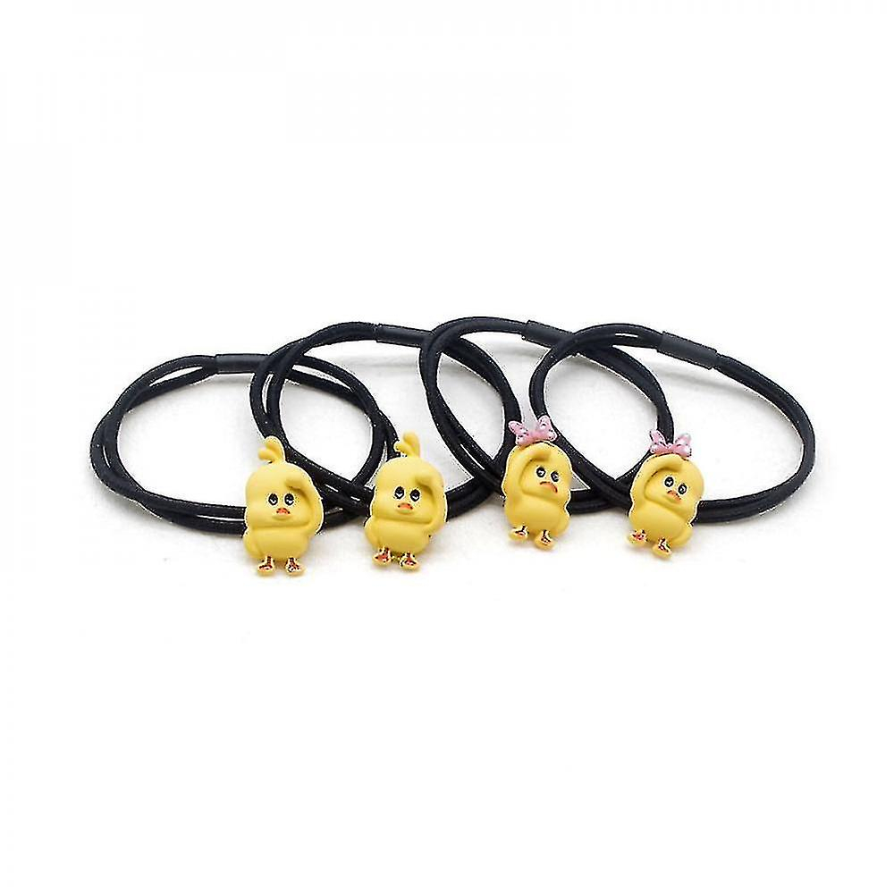 Foto 2 pulgar | Juego De Horquillas  Pinzas Para El Pelo  Elásticas  Diseño De Pato Amarillo - Venta Internacional.