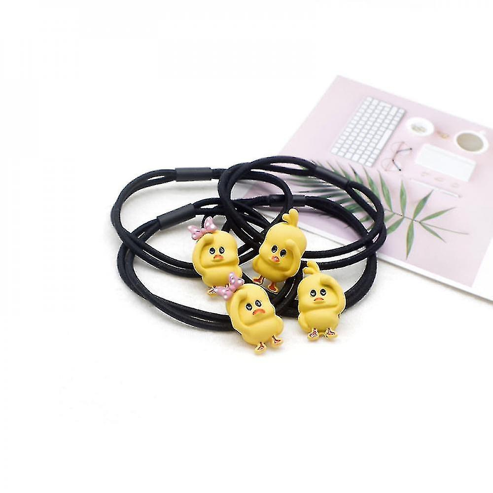 Foto 3 pulgar | Juego De Horquillas  Pinzas Para El Pelo  Elásticas  Diseño De Pato Amarillo - Venta Internacional.