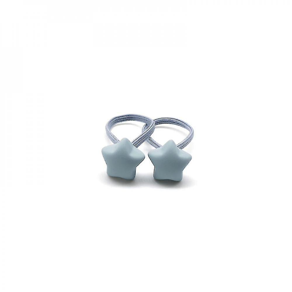 Foto 4 pulgar | Horquillas Para El Pelo  Pinzas Para El Pelo  Cuentas Azules Esmeriladas Para Niños - Venta Internacional.
