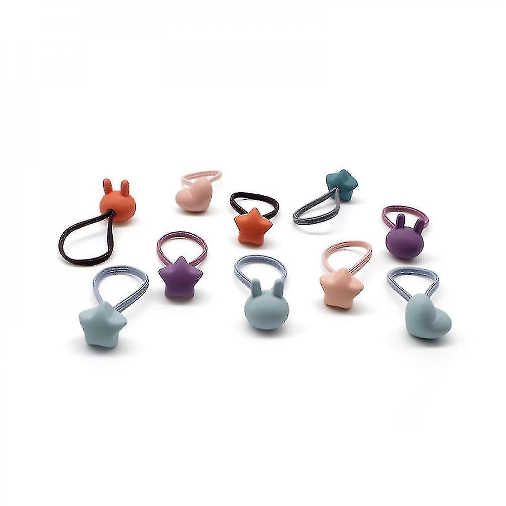 Foto 6 pulgar | Horquillas Para El Pelo  Pinzas Para El Pelo  Cuentas Azules Esmeriladas Para Niños - Venta Internacional.