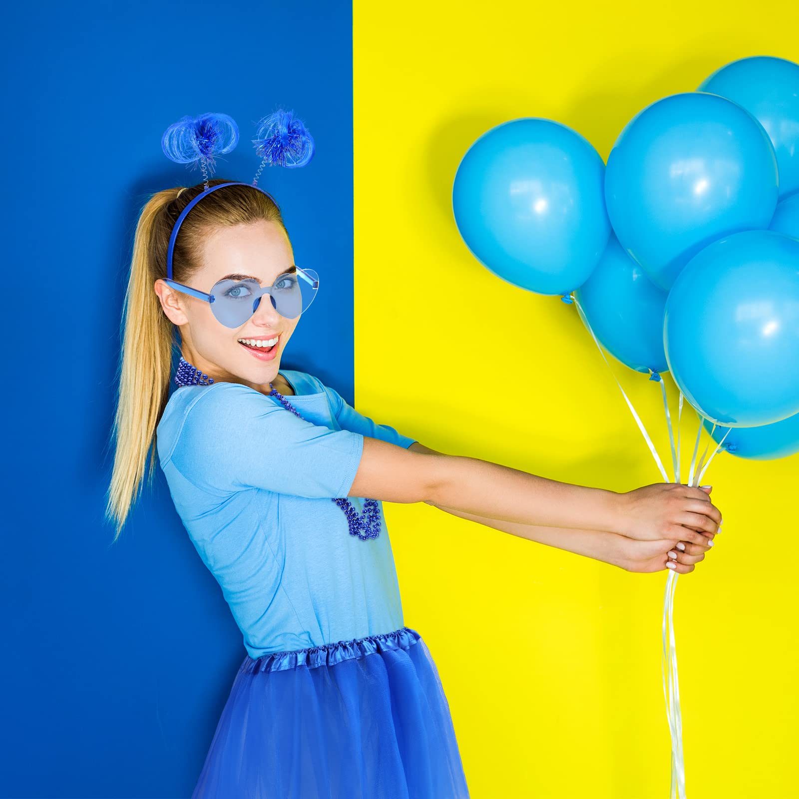 Foto 6 | Set De Accesorios De Disfraz Canlierr Tutú Para Mujer Azul - Venta Internacional.