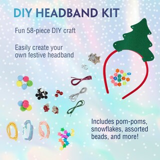 Foto 2 | Kit De Diademas Navideñas Scunci De Conair Para Familias Y Niños - Venta Internacional.