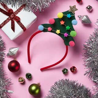 Foto 5 | Kit De Diademas Navideñas Scunci De Conair Para Familias Y Niños - Venta Internacional.