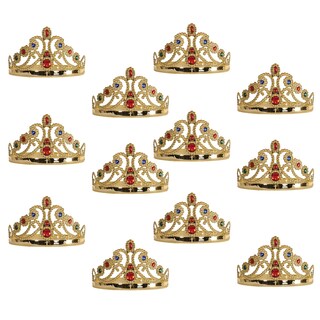 Foto 1 | Tiara Beistle Con Joyas De Plástico Queen Gold, Paquete De 12 - Venta Internacional.