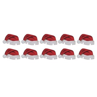 Foto 1 | Sombreros De Cartón, Cristal Champán, Decoración Navideña (10 Unidades) - Venta Internacional.