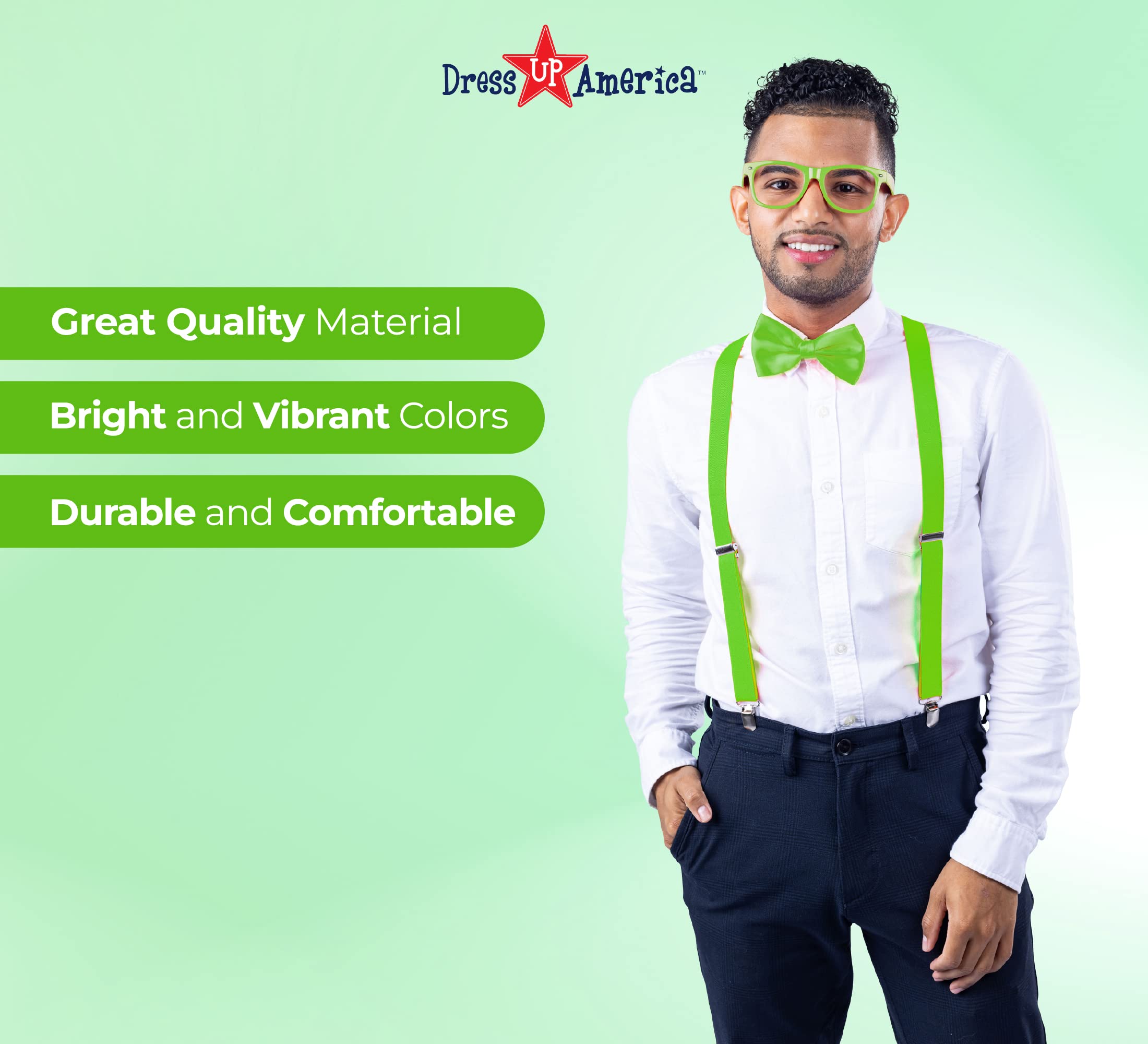 Foto 4 | Accesorios Para Fiestas, Pajarita Y Tirantes De Dress Up America - Venta Internacional.