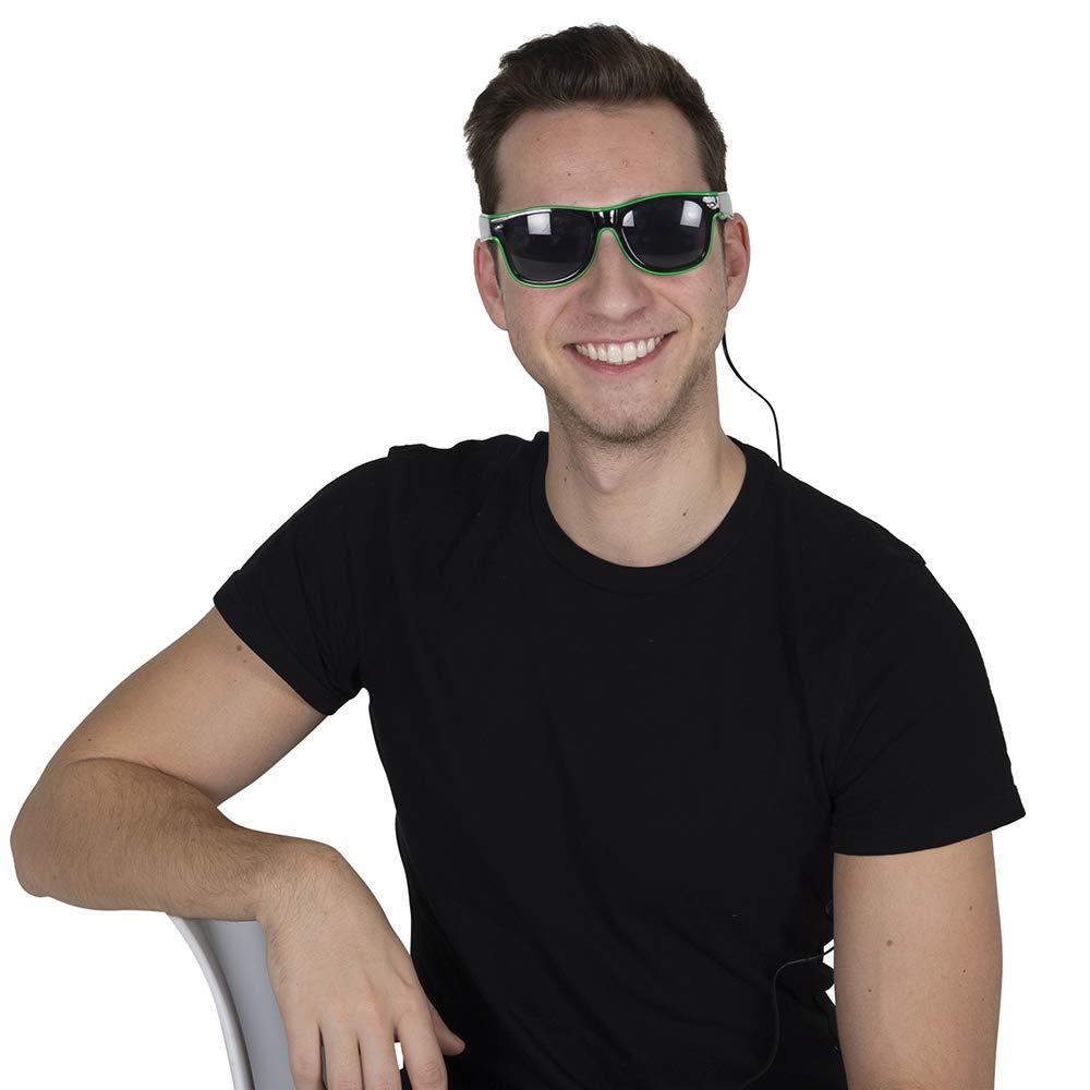 Foto 3 pulgar | Gafas De Fiesta Led Con Iluminación Led Glow Sunglasses Dress Up America - Venta Internacional.