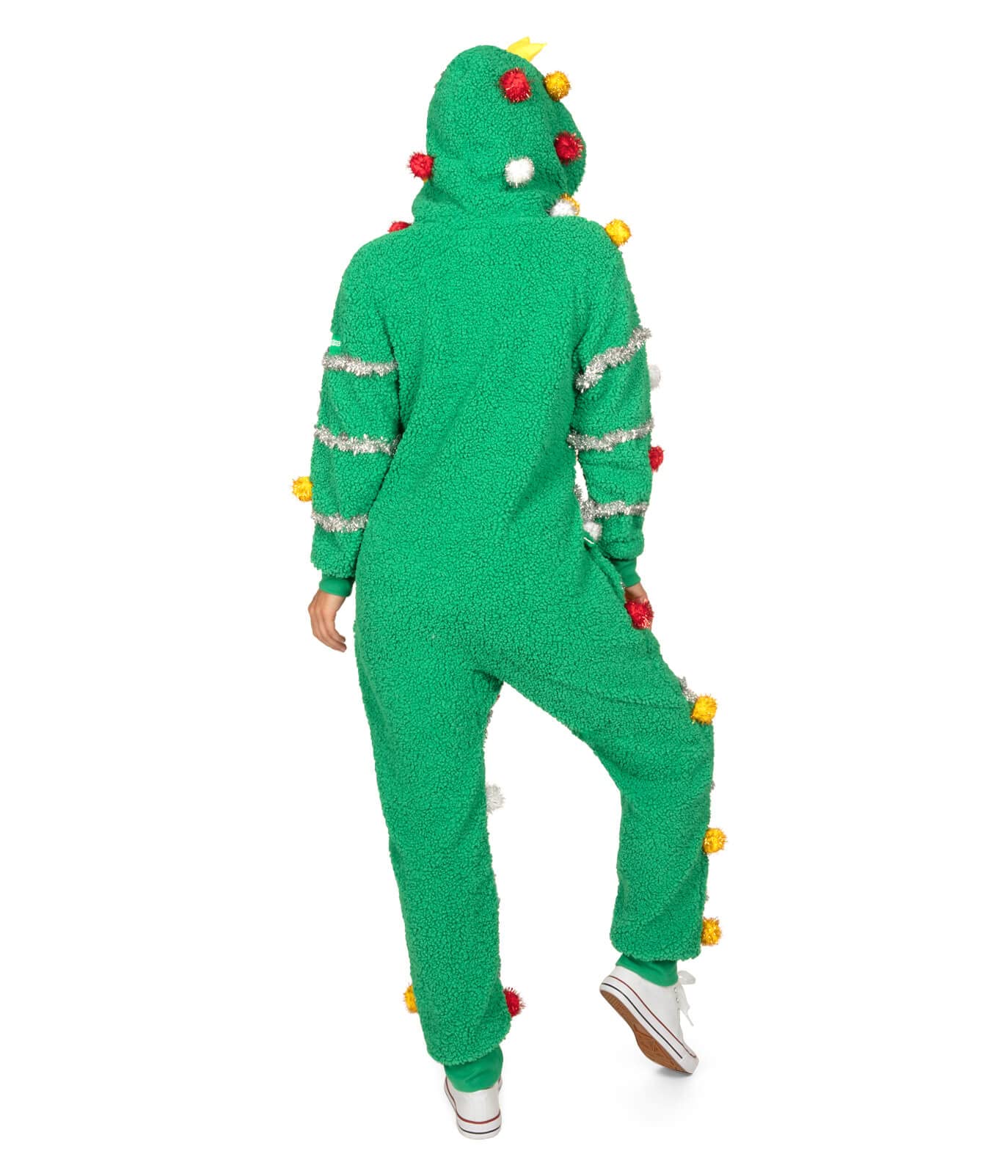 Foto 4 pulgar | Mono Navideño Tipsy Elves Oh Christmas Tree, Verde Para Adultos - Venta Internacional.