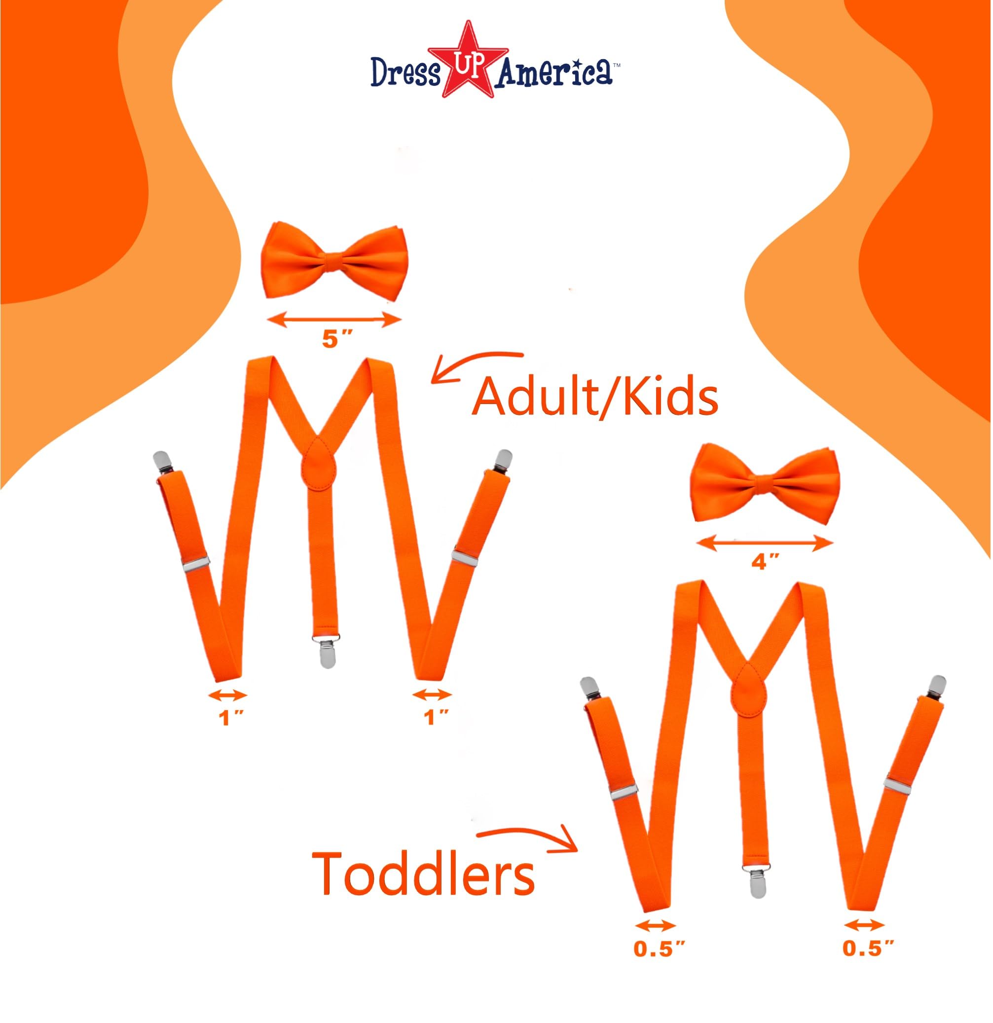 Foto 5 | Accesorios Para Fiestas, Pajarita Y Tirantes De Dress Up America - Venta Internacional.