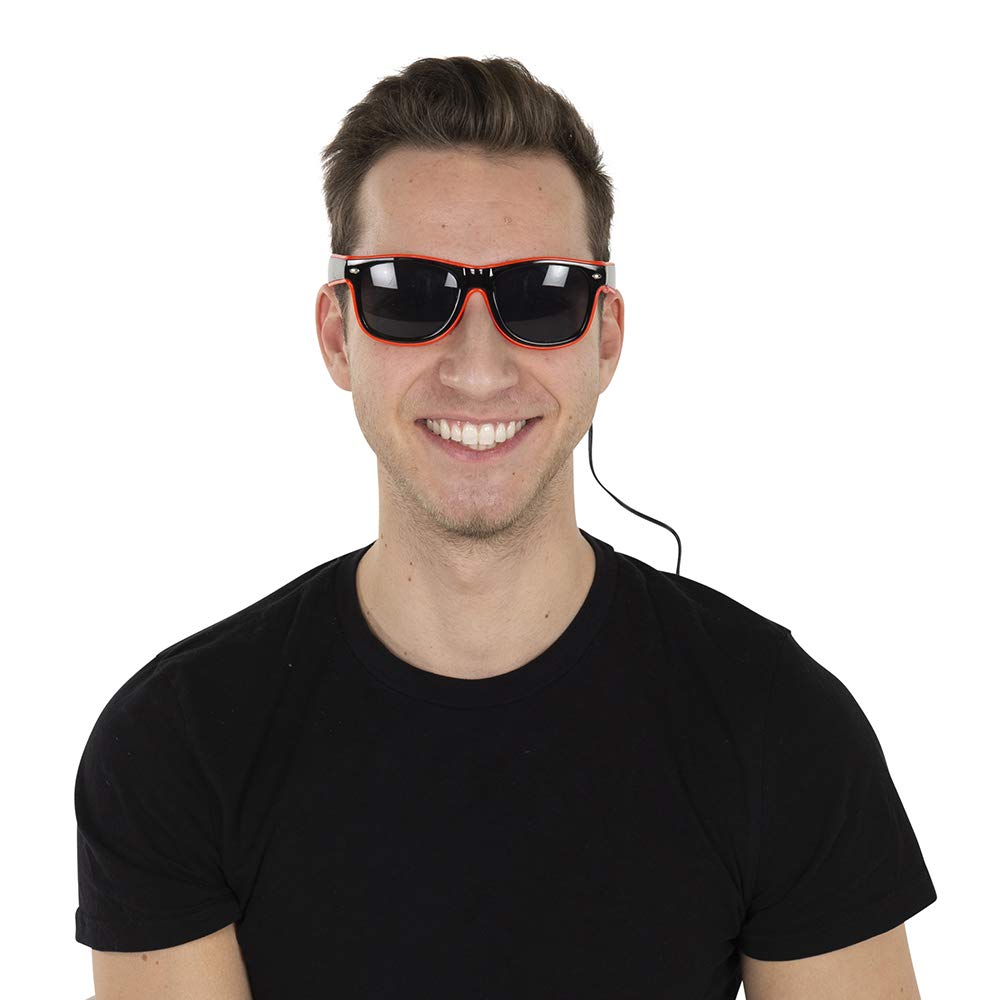 Foto 3 pulgar | Gafas De Fiesta Led Con Iluminación Led Glow Sunglasses Dress Up America - Venta Internacional.