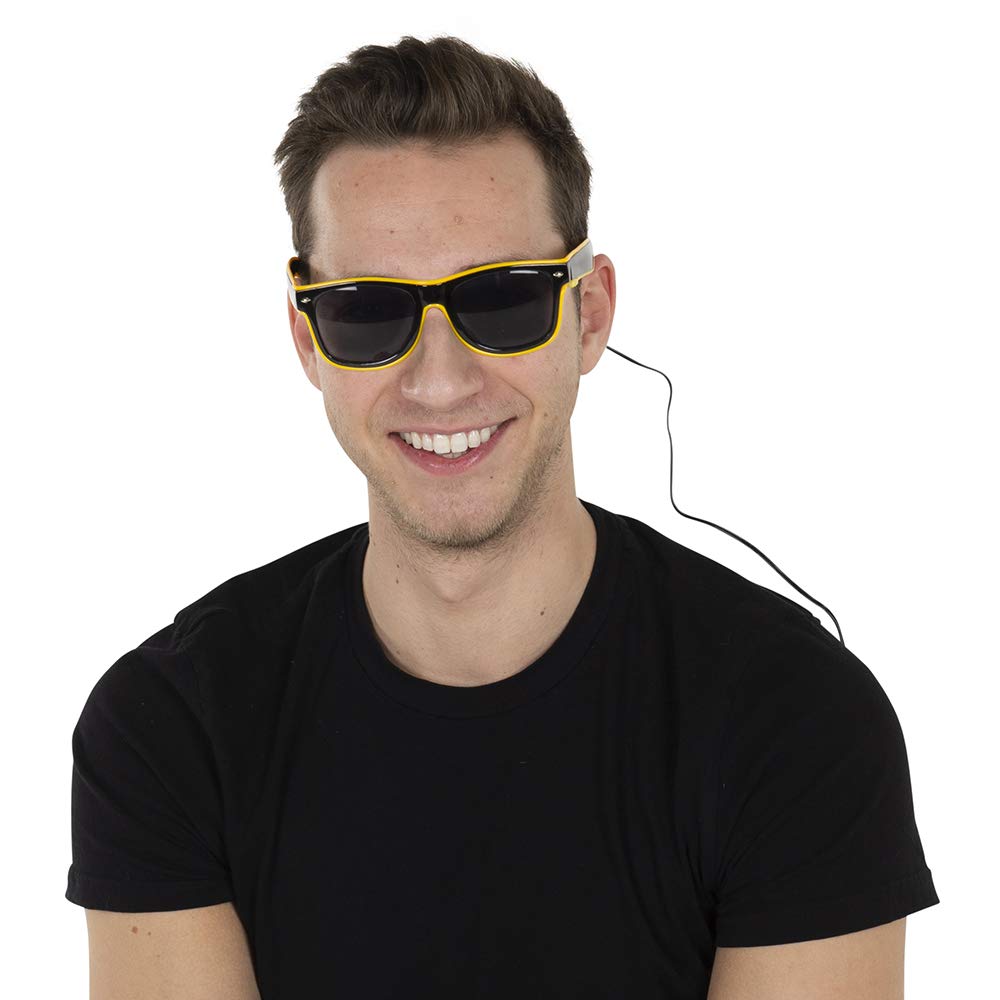 Foto 3 pulgar | Gafas De Fiesta Led Con Iluminación Led Glow Sunglasses Dress Up America - Venta Internacional.
