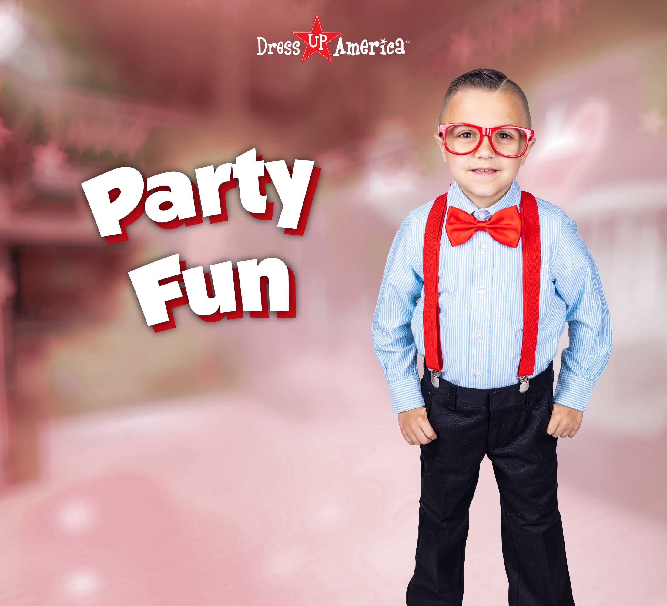 Foto 6 | Set De Pajarita Y Tirantes Para Accesorios De Fiesta De Dress Up America - Venta Internacional.