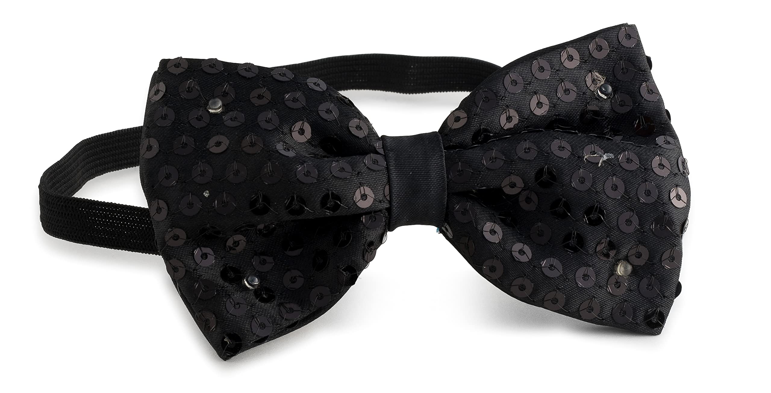 Foto 3 pulgar | Luces Led Parpadeantes Bowtie Dress Up America, Color Negro Con Lentejuelas - Venta Internacional.
