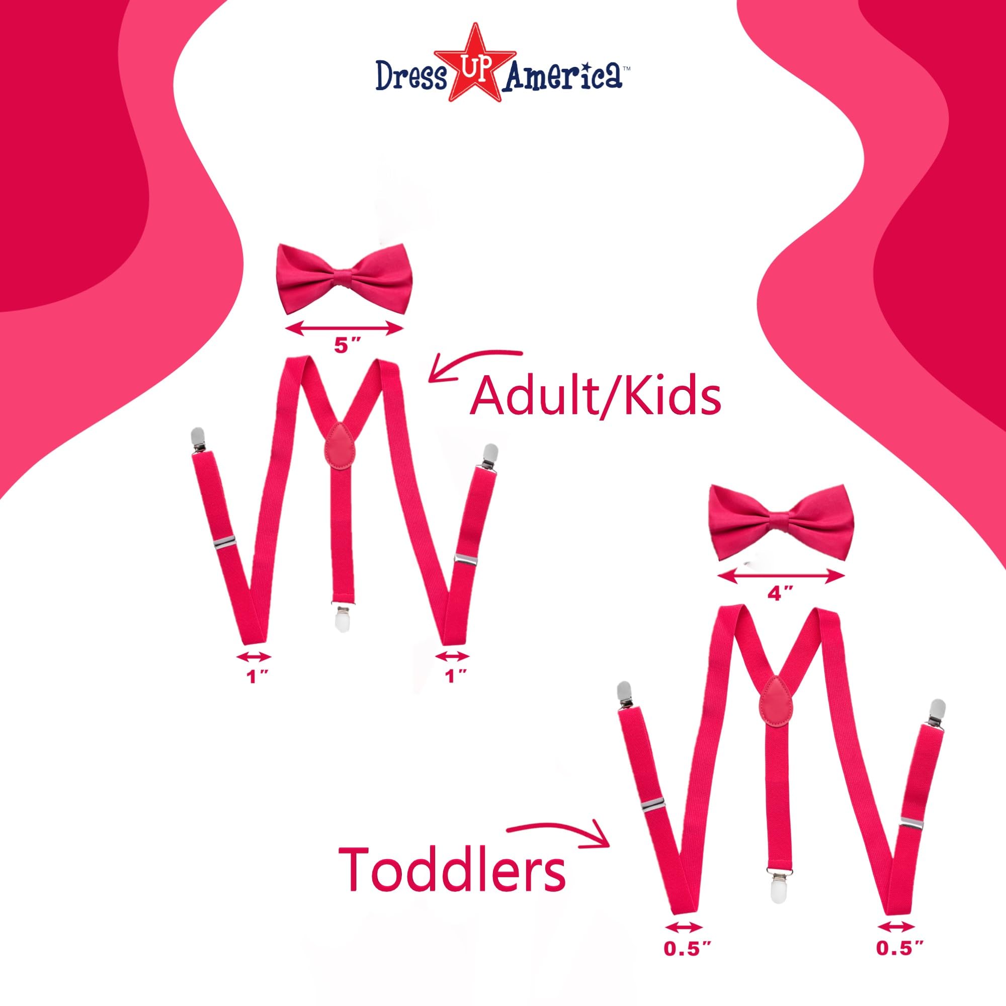 Foto 5 | Accesorios Para Fiestas, Pajarita Y Tirantes De Dress Up America - Venta Internacional.