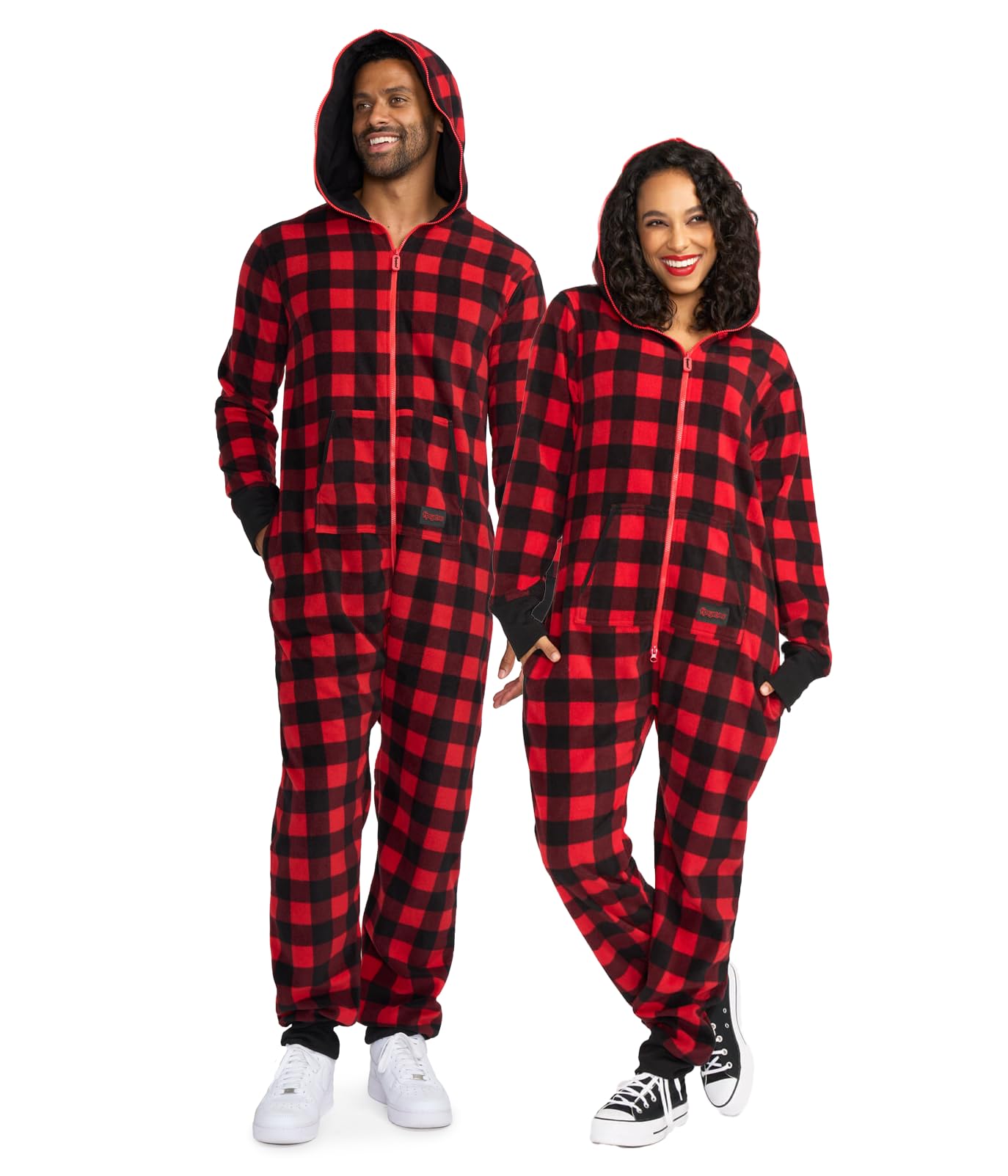 Foto 2 pulgar | Mono Navideño Tipsy Elves, Cómodo, Unisex, Rojo, Talla M, Adulto - Venta Internacional.