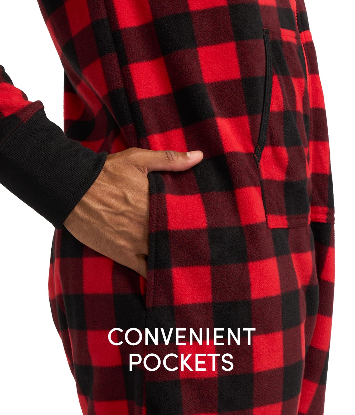 Foto 5 pulgar | Mono Navideño Tipsy Elves, Cómodo, Unisex, Rojo, Talla M, Adulto - Venta Internacional.
