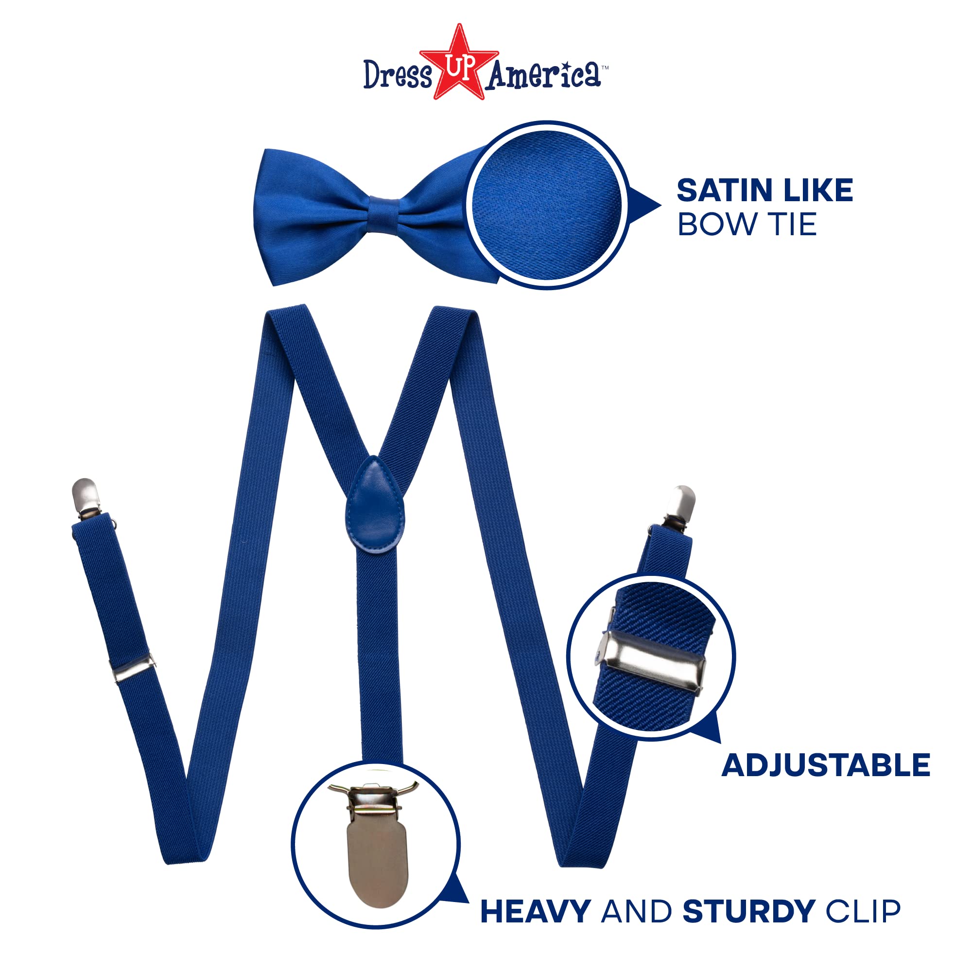 Foto 3 | Accesorios Para Fiestas, Pajarita Y Tirantes De Dress Up America - Venta Internacional.
